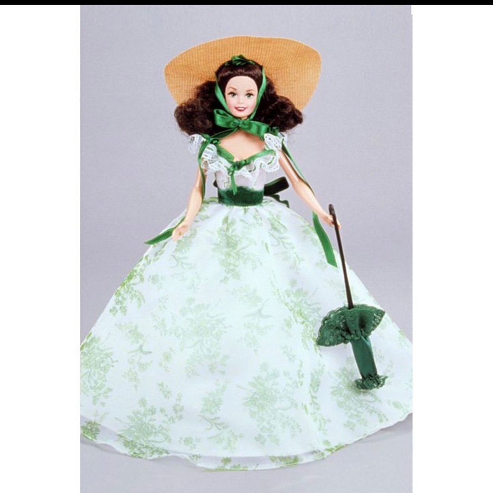 Barbie as Scarlett O'Hara Gone With The Wind at Wilke's Barbeque